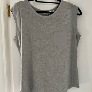 Calvin Klein Gray Sleeveless Top (new)